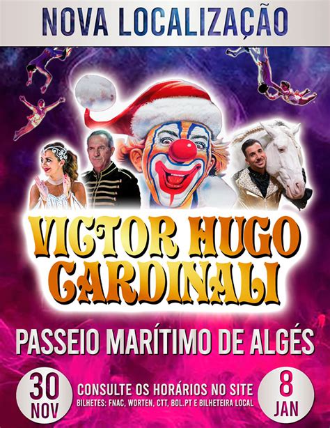 circo cardinali bilhetes